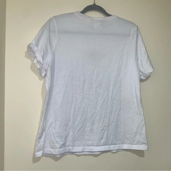 Women’s Hard Rock Cafe Toronto White Simple Logo Screen print  T-shirt Size 2XL - Picture 7 of 12